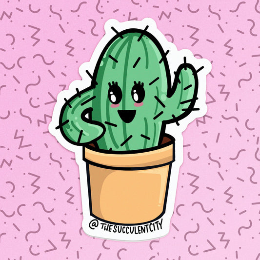 Sticker -Cactus - The Succulent City